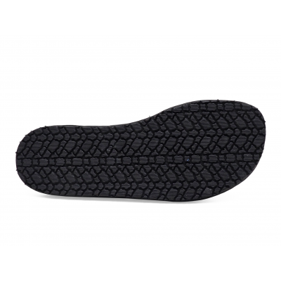 Men Sandals SKT-75 Black Leather (Oiled)